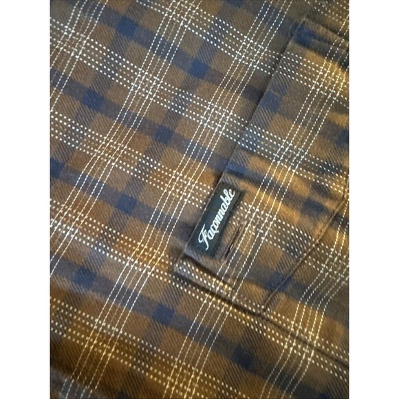 FACONNABLE Brown Long Sleeve "Club" Shirt Men's Size XL - Picture 3 of 9